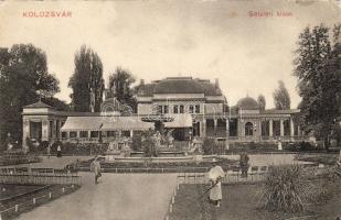 Kolozsvár, Cluj; Sétatéri kioszk / promenade kiosk (EK)