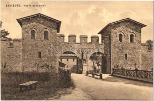 Saalburg, Porta Decumana / castle, gate