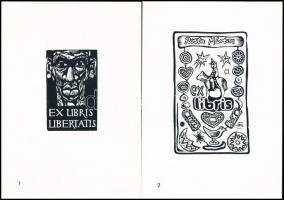 1968 Magyar Exlibris. A XII. Comoi Ex-Libris Világkongresszus magyar ajándékmappája. Bp., 1968, Kisg...