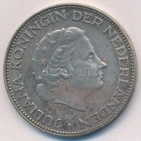 Hollandia 1961. 2 1/2G Ag "Julianna" T:2 patina Netherlands 1961. 2 1/2 Gulden Ag "Juliana" C:XF patina  Krause KM#185