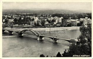 Pöstyénfürdő, Kúpele Piestany; híd / bridge (EB)