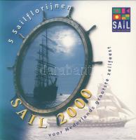 Hollandia 2000. 5Fl 5klf db "Vitorlázás" szettben T:BU Tanúsítvánnyal!