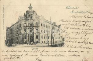 1899 Szabadka, Subotica; M. kir. állami tanítónő képezde. Wilheim Samu kiadása / teachers training institute (r)