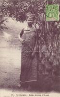 Cape Lopez (Gabon), Jeune femme NKomi / African folklore