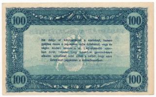 ~1920. 100K "Vásárlási visszatérítés" rajta "Magyargencsi Hangya Fogy. és Ért." ...