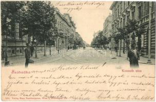 1899 Szabadka, Subotica; Kossuth utca. Kiadja Hans Nachbargauer / street view (EB)
