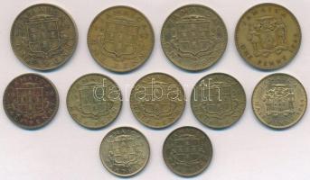 Jamaika 1945-1950. 1f Ni-Br (2x) + 1938-1964. 1/2p Ni-Br (5xklf) + 1937-1964. 1p Ni-Br (4xklf) T:vegyes Jamaica 1945-1950. 1 Farthing Ni-Br (2x) + 1938-1964. 1/2 Penny Ni-Br (5xdiff) + 1937-1964. 1 Penny Ni-Br (4xdiff) C:mixed