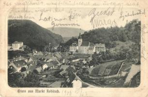 1906 Rogatec, Rohitsch; general view, church. Verlag Martinic (b)