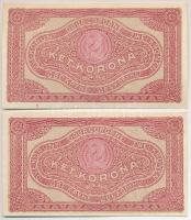 1920. 2K "2ab" (2x) T:I-,II