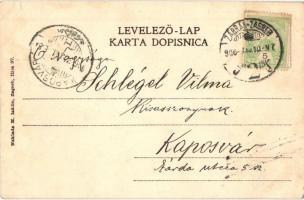 1906 Zágráb, Agram, Zagreb; Glorieta u Maksimiru / Gloriette, Maksimir park (r)