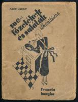 Fülöp Margit: 100 mód főzelékek és saláták elkészítésére. Bp.,1936, Cserépfalvi. Kiadói papírkötés, javított kötéssel, kissé foltos borítóval.