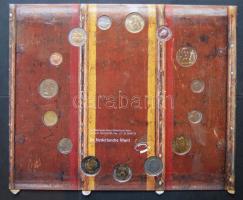 Hollandia "Európa kincstára" 15 európai ország érméi, mechanikus díszcsomagolásban T:1