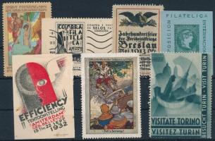 1914-1953 7 db klf külföldi levélzáró