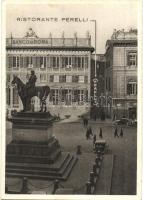 Genova, Ristorante Perelli / restaurant, square