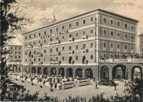 Savona, Hotel Italia (Piazza Stazione) / square, hotel
