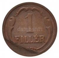 1931. 1f technológiai hibás veret T:2