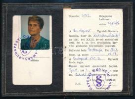 1994 Fényképes ügyvédi igazolvány