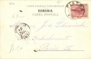 1900 Muntii Stanisoarei (near Agapia); Manastirea Sihla, Schitul Sihla / Sihla Romanian orthodox mon...