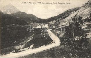 Claviere, Panorama, Fronte Francese / Italian-French border