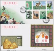 1997-2000 6 diff. FDC-s 1997-2000 6 db klf FDC