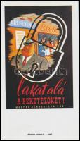 Száz politikai plakát a Szépművészeti Múzeumban. 1973. november  6-25. Szerk.: Aradi Nóra. Bp.,1973,...