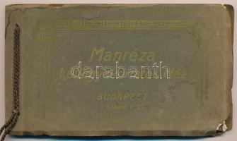 Budapest II. Labanc út 57. Manréza férfi lelkigyakorlatos ház - képeslapfüzet 12 db lappal (kissé szakadt fedőlap / slightly torn cover)