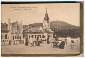 Budapest II. Labanc út 57. Manréza férfi lelkigyakorlatos ház - képeslapfüzet 12 db lappal (kissé sz...