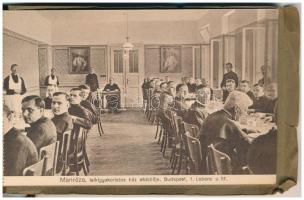 Budapest II. Labanc út 57. Manréza férfi lelkigyakorlatos ház - képeslapfüzet 12 db lappal (kissé sz...