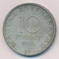 1948. 10Ft Ag "Széchenyi" T:2,2- patina
Adamo EM2