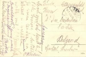 1917 Ada Kaleh, Mecset / Moschee / mosque + Feldpost