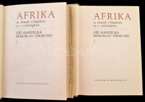 Jirí Hanzelka-Miroslav Zikmund: Afrika I-II. kötet. Pozsony, 1967, Tatran. Kiadói egészvászon-kötés,...