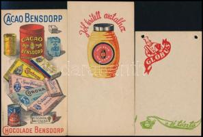 9 db különféle számolócédula