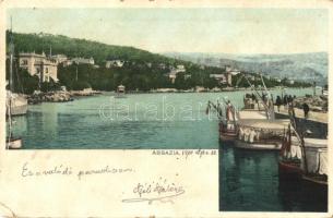 1900 Abbazia, Opatija; (EK)