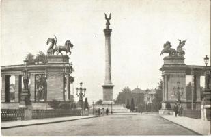 Budapest XIV. Milleniumi emlékszobor a Hősök terén
