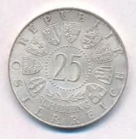 Ausztria 1961. 25Sch Ag "40 éves Burgenland" T:1-
Austria 1961. 25 Schilling Ag "40t...