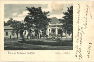 1906 Szobráncfürdő, Sobrance; kastély és vendéglő / castle and restaurant