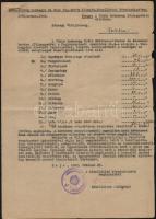 1945 A Vörös Hadsereg ellátására beszolgáltatást előíró kormánybiztosi határozat Kelebia város részére