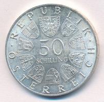 Ausztria 1965. 50Sch Ag "600 éves a Bécsi Egyetem" T:1- 
Austria 1965. 50 Schilling Ag &q...