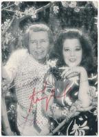 3 db művészaláírás: St. Martin, Rózsahegyi Marika, Záray Márta