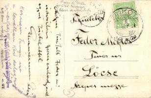 Budapest XVI. Rákosszentmihály, Major és Társa épület bádogos műhelye tanoncokkal, belső. Berger Rez...