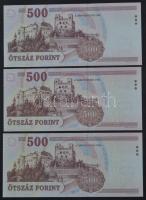 2008. 500Ft "ED" + 2010. 500Ft "EA" + 2011. 500Ft "EA" T:I