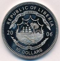 Libéria 2006. 10$ "Szabadság pillanatai - Magyar forradalom 1956" multicolor T:PP ujjlenyo...