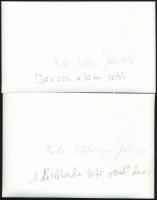 Kőbányai János (1951- ): Betlehemi és jeruzsálemi életképek, 12 db fotó, hátuljukon feliratozva, 18×...