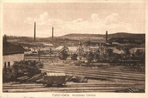Felsőgalla, Mésztelep ipari vasúttal