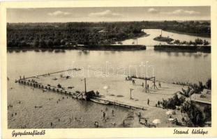 Gyopáros (Orosháza), strand. Politzer Ferenc kiadása