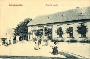 1914 Pannonhalma, Győrszentmárton; Piac tér, Lehner Vilmos és Fia, Steiner Soma üzlete. W. L. 2498.