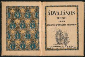 Jászai-Horváth: Árva János. Mese. Lapszámozáson belül Örkényi István(1886-1949) nyolc egészoldalas, ...