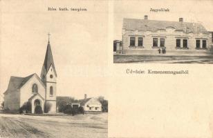 Kemenesmagasi, Római katolikus templom, Jegyzői lak. Ifj. Szényi Ferenc kiadása (EB)