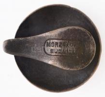 ~1920-1930. "Mindent a hazáért! Kispest Szt. Lőrinczi Lövészegyesület" zománcozott Br gomb...