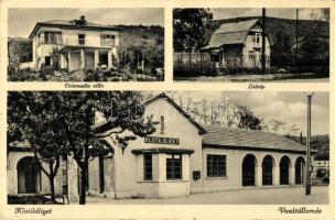 Piliscsaba, Klotildliget; Csizmadia villa, vasútállomás